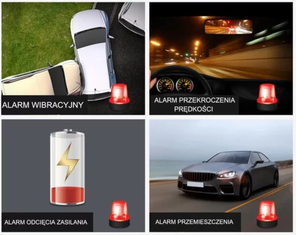 Lokalizator GPS AZ470G z funkcją alarmu - obrazek 4