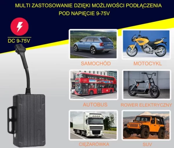 Lokalizator GPS AZ470G z funkcją alarmu - obrazek 3