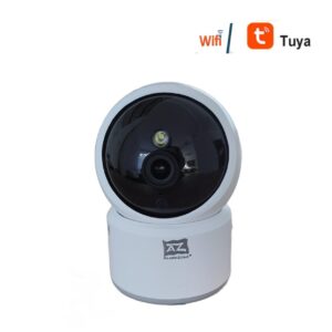 Super kamera wewnętrzna AlarmZone PT22 ze światłem LED oraz alarmem. Kamera Wi-Fi 2,4 GHz i 5 GHz.