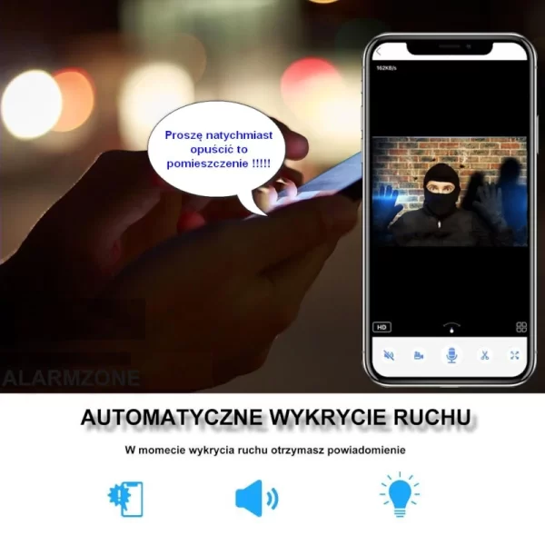 2 OBIEKTYWY, Tuya Smart SC5 -zewnętrzna obrotowa kamera Wi-Fi - obrazek 12