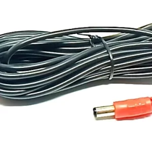 Kabel, przewód 5 m przedłużający zasilanie do kamery, syreny, itp
