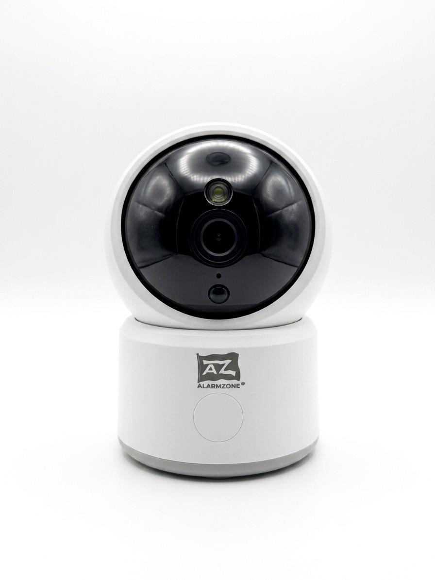 Super kamera wewnętrzna AlarmZone PT22 ze światłem LED oraz alarmem. Kamera Wi-Fi 2,4 GHz i 5 GHz.
