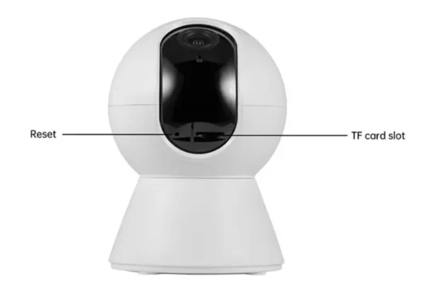 Kamera wewnętrzna Tuya Smart AlarmZone PT6 z funkcją detekcji i automatycznego śledzenia objektu - obrazek 2