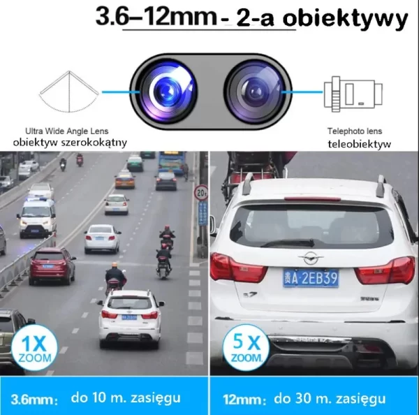 2 OBIEKTYWY, Tuya Smart SC5 -zewnętrzna obrotowa kamera Wi-Fi - obrazek 4