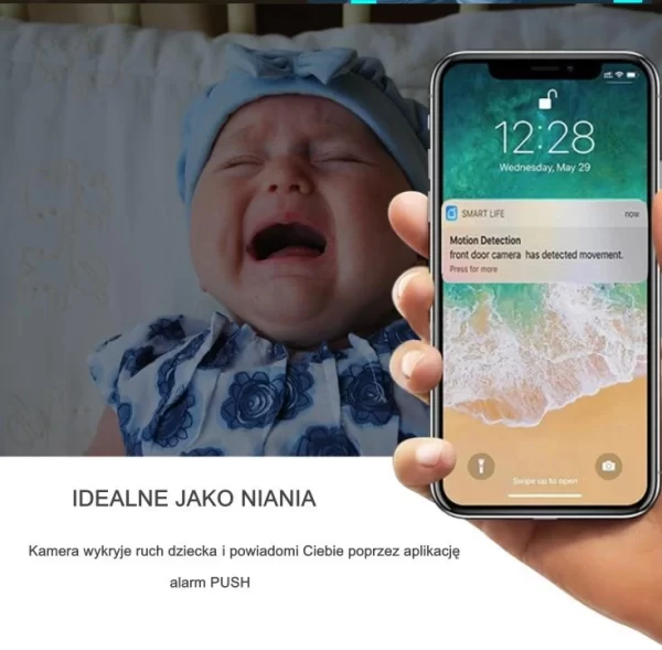 Kamera Tuya Smart SCO12-WL2 z funkcją alarmu - obrazek 8