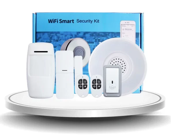 TUYA SMART Zestaw Alarmowy WI-FI - TUYA-SR2 z funkcją lampki i dzwonka. - obrazek 2