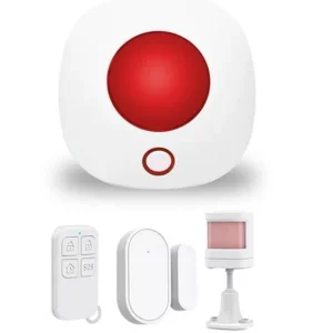 TUYA SMART Zestaw Alarmowy WI-FI TUYA SR4, Syrena Tuya Smart