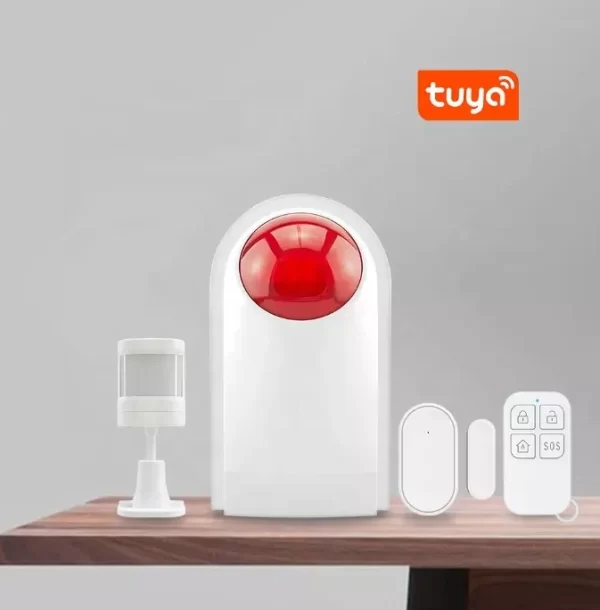 TUYA SMART Zestaw Alarmowy WI-FI - TUYA-SR5, Syrena Tuya Smart - obrazek 3