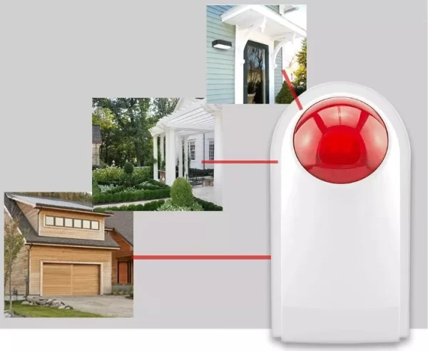 TUYA SMART Zestaw Alarmowy WI-FI - TUYA-SR5, Syrena Tuya Smart - obrazek 11