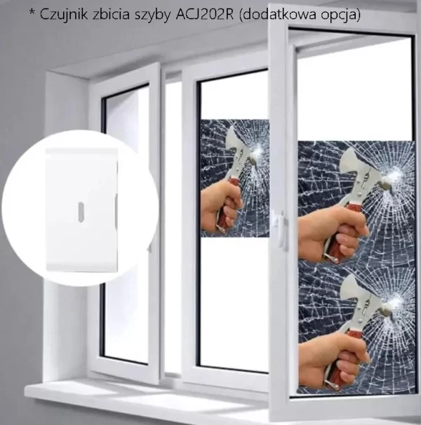 Zestaw alarmowy z centralą Tuya Smart P70-4G LoRa - obrazek 15
