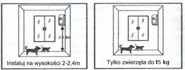 Czujnik, detektor ruchu PIR 433MHz , czujnik ruchu do alarmu - obrazek 9