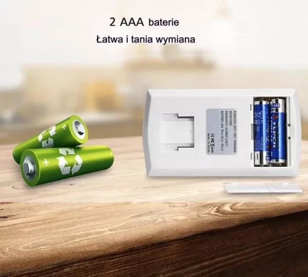 Zewnętrzny czujnik ruchu PIR 433MHz odporny na zwierzęta do 25kg - obrazek 7