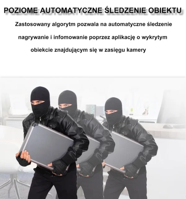 2 OBIEKTYWY, Tuya Smart SC5 -zewnętrzna obrotowa kamera Wi-Fi - obrazek 11