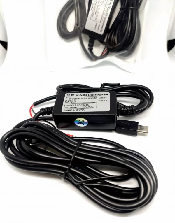 USB C - Zasilacz-ładowarka samochodowa, konwerter12-24v do 5v
