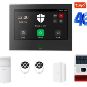 Bezprzewodowy Alarm Tuya Smart Wi-Fi GSM P70-4G + syrena