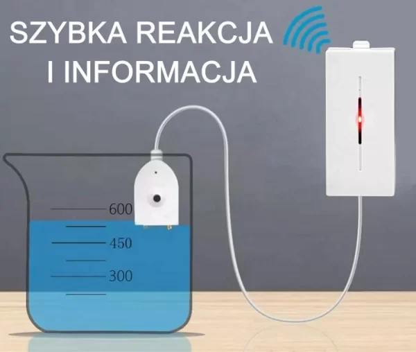 Czujnik zalania 433 MHz, detektor wody - obrazek 3