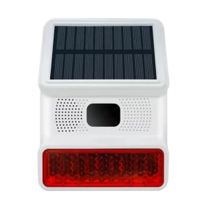 Solarna Bezprzewodowa Syrena Zewnętrzna 433MHz WSR200