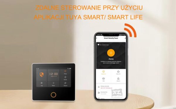 Zestaw Alarmowy Tuya Smart P43C-4G KPP - obrazek 3