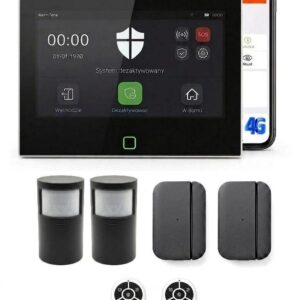 System alarmowy do domu Tuya Smart P70 4G 2KP