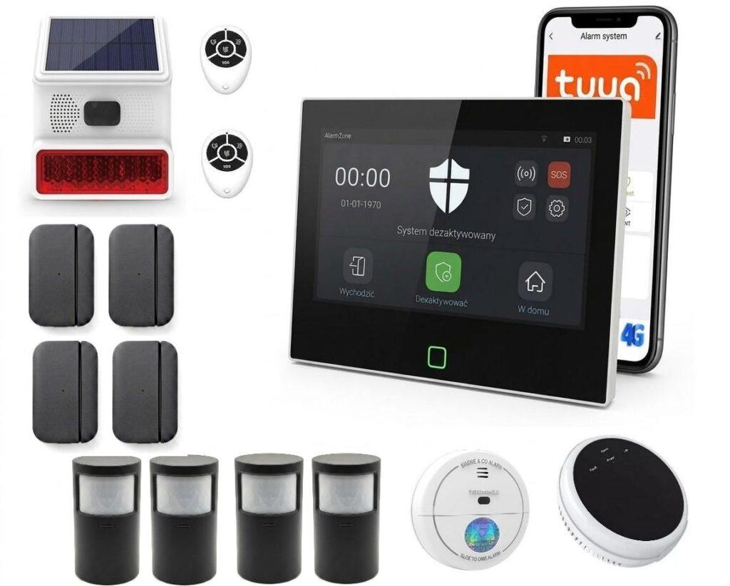 System alarmowy Tuya Smart P70 4G 4KPDGS