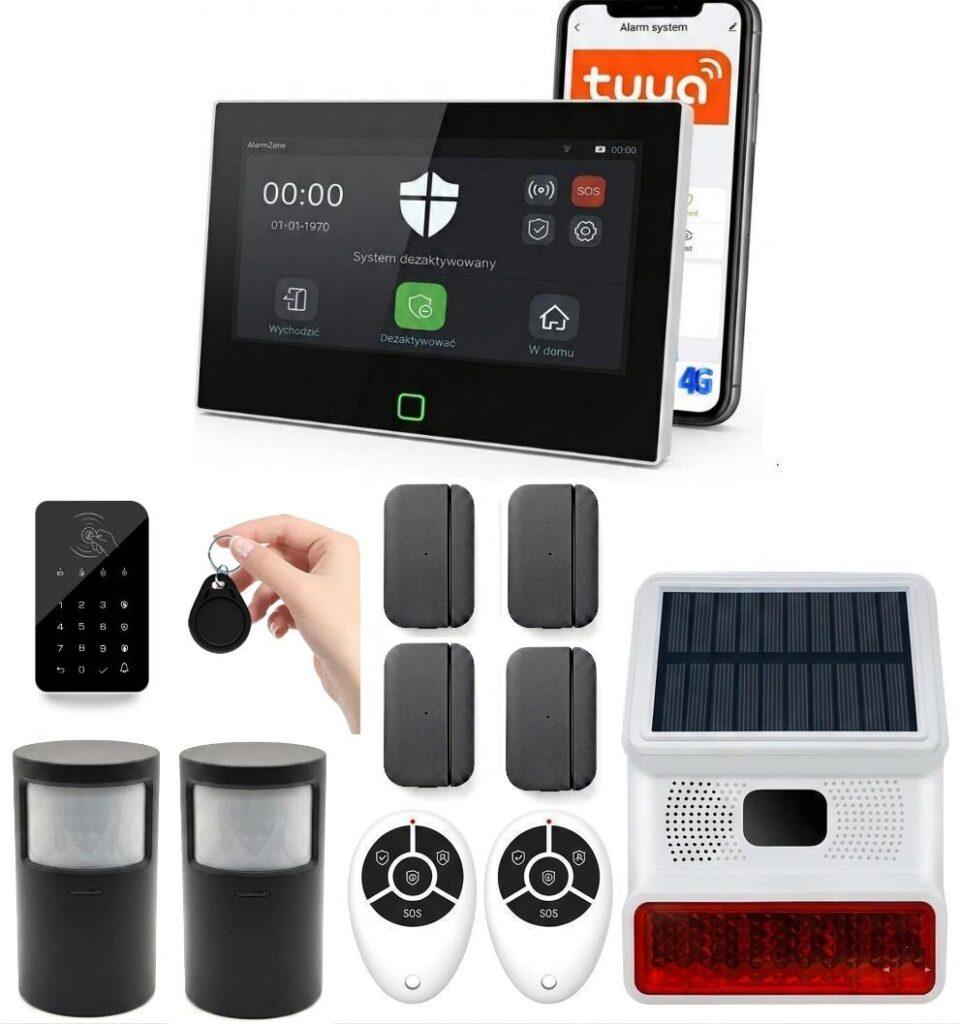 Zestaw alarmowy Tuya Smart P70 4G 2P4K2SK