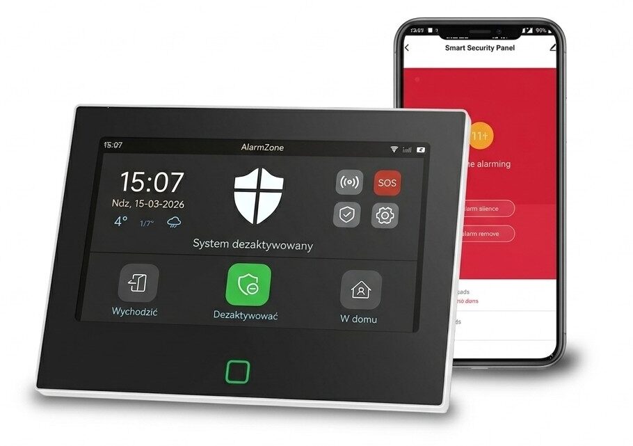 NAJLEPSZY BEZPRZEWODOWY SYSTEM ALARMOWY - ALARMZONE P70-4G LoRa - ZWYCIĘZCA TESTÓW 2026