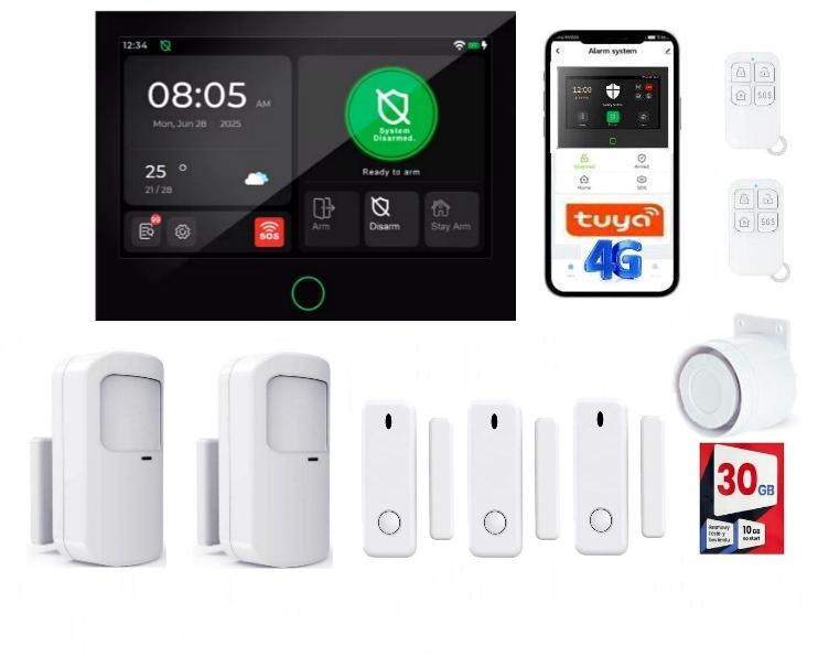 Alarm bezprzewodowy do mieszkania G74-4G 2P3K