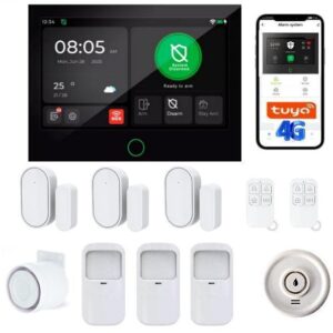 Zestaw alarmowy Tuya Smart Wi-Fi GSM AlarmZone G74-4G 3K3PW