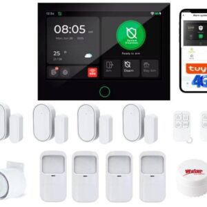 Alarm bezprzewodowy Tuya Smart G74-4G 4K4PW