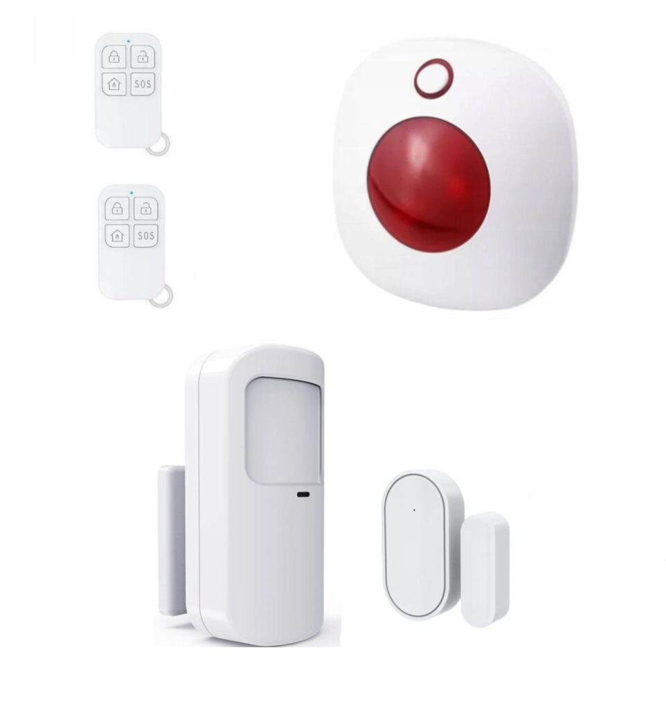 Wewnętrzny bezprzewodowy alarm 433 MHZ WSR020 KP