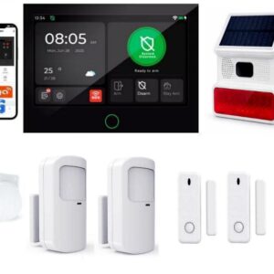 Alarm G74 FSK Obsługa przez aplikację Tuya Smart i łączność GSM 4G